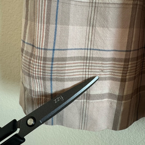 Vintage Pendleton 100% Virgin Wool Plaid Pleated Plaid Skirt - Picture 10 of 12